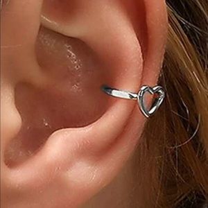 Heart cuff earring